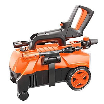 SZHWLKJ Presión Lavadora eléctrica, alta presión con limpiador carrete de manguera de alta presión de Hogares pistola de agua, control de la bomba de 