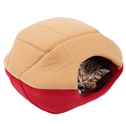 SALUTUY Casa para Gatos, Adecuada para la Mayoría de los Perros Cueva Plegable para Dormir para Mascotas Ligero Y Portátil para Usar como Alfombrilla  en oferta