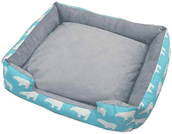 SHYPwM Peluche Perrera Desmontable y Lavable Cuatro Estaciones del Animal doméstico de la Perrera Estera del otoño y del Invierno Gruesa (Size : M) características