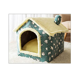 wsy Perreras para Mascotas, Perreras para Perros/Gatos, Perreras Extraíbles En Forma De Casa para Facilitar La Limpieza, Decoración del Hogar, Perros  precio