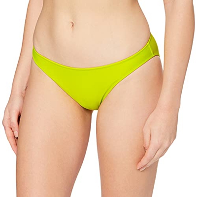Calvin Klein Classic Bragas de Bikini, Sulphur Spring, Medium para Mujer