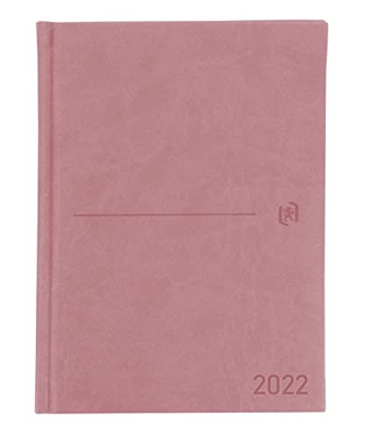 Oxford Modern Agenda Anual 2022, A5, Dia Página, Castellano, Color Rosa
