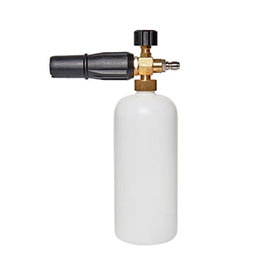 Lavadora de presión Cañón de espuma Lavadora de alta presión 1000 ml de espuma de nieve 1/4 "Lavadora de espuma de jabón de adaptador rápido con rocia