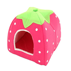 YHWD Casetas Perros Pequenios CóModo Y Suave, Casa De Perro Interior Comodidad De Felpa, A Prueba De Viento Y CáLido Casa De La Perrera,Rosado,S en oferta