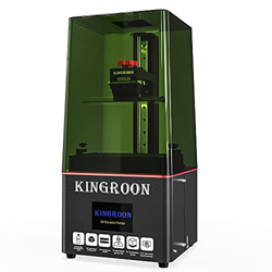 Kingroon Impresora 3D KP6 Mono UV LCD SLA Resin Impresión rápida con Pantalla monocromática 2K de 6.08 '', tamaño de impresión 5.1"(L) x 3.2"(W) x 7.1 características
