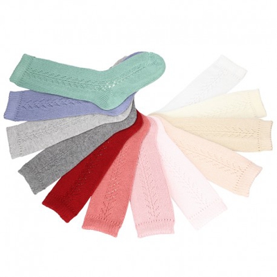 Calcetín Alto Bebé Calado Lateral Condor. 449-azul Francia 4