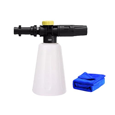 Lavadora de presión Cañón de espuma Lavadora de alta presión compatible con Karcher K2-k7 k Serie Snow Foam Lance 25 0ml Generador de espuma Lavado de