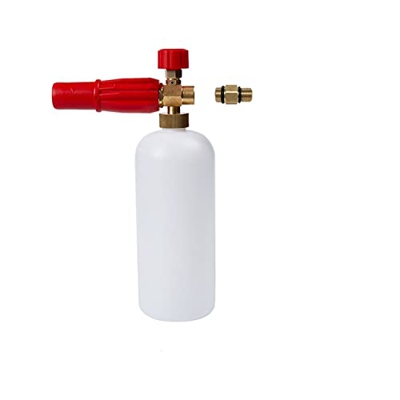 Lavadora de presión Cañón de espuma Lavadora de alta presión de espuma de nieve, generador de espuma, compatible con Karcher compatible con BOSCH comp