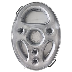 Chahu PortableIn - Soporte para bebidas flotante con bandeja de cerveza multiusos para botella de agua para piscina y playa precio