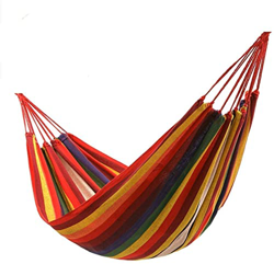 ZFQZKK Hamaca de jardín, Hamaca Rushing Warehouses Individual/Doble 200x150cm Jardín Columpios al Aire Libre Camping Hamaca Colgante Cama de Silla Por precio