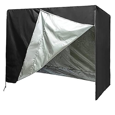 Tapa Swing Seat, productos de construcción de jardín, funda para hamaca, cubierta de asiento para jardín, terraza, patio interior, gris, resistente al