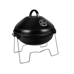 ZANZAN Parrilla de Carbón Acero Inoxidable al Aire Libre Portátil Plegable BBQ Grill Esmaltado Redondo Carbón Grill Carbono Barbacoa Negro Barbacoa características