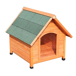 Casetas para perros Casa para Perros De Madera Maciza Al Aire Libre Casa para Perros De Madera Interior Impermeable Casa para Perros Pequeños Y Median características