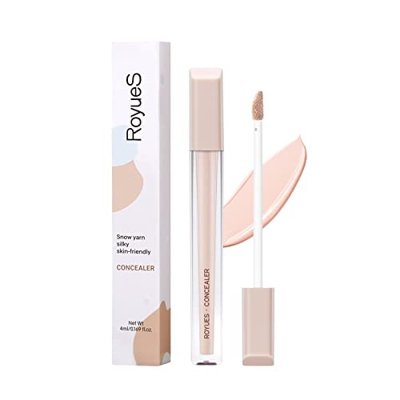 Perfect Radiant Concealer Liquid Makeup Piel sana Brillo radiante Cobertura total, de larga duración Oculta una alta adherencia sin agrietarse agrieta