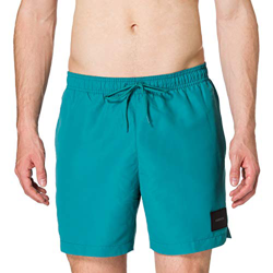 Calvin Klein Medium Drawstring Bañador para Hombre, Seans Verde Azulado, S precio