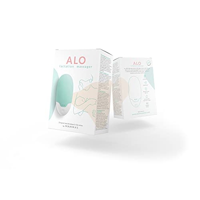 ALO Masajeador de Lactancia - Ayuda a la Descongestión Mamaria - Mejora el Flujo de Leche - Fácil de Limpiar - Accesorios para la Lactancia - Masajead