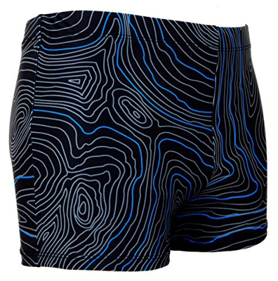 Guggen Mountain Banador de Natacion para Hombre Traje de Bano Color Rayas XXL