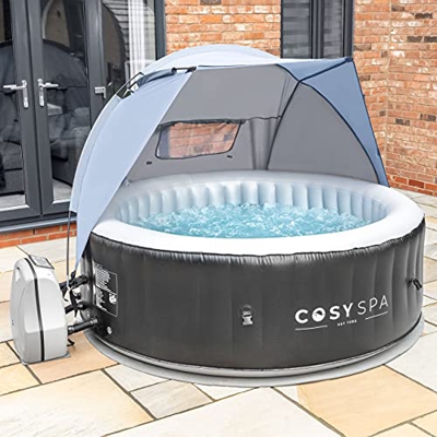 CosySpa Refugio Bañera Hidromasaje - Techo Domo para SPA | Accesorios para Bañeras de Hidromasaje | Accesorios de Jardín para Bañera de Hidromasaje |