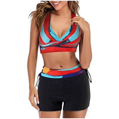 Traje De Baño Sexys,Bikinis 2021,Bikinis Con Cremallera,Boda De Playa Vestidos,Bañadores Y Tankinis,Bikinis Falda,Braguita Bikini Azul, Trajes De Baño