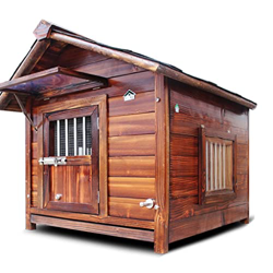 Casetas para perros Casa para Perros De Madera Maciza Casa para Mascotas A Prueba De Lluvia Al Aire Libre Casa para Perros Cálida De Invierno Jaula pa precio