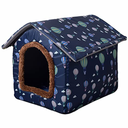 YHWD Totalmente ExtraíBle Y Lavable Casetas para Perros Interior, Gran Espacio Casitas para Perros PequeñOs, Casetas para Perros Exterior,Balloon,S precio