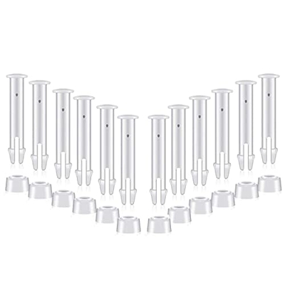 Zdlagiic Pines de plástico Intex para juntas de piscina y sellos de goma, 6 cm/2.36 pulgadas, conector de piscina, marco de prisma de reemplazo para 1