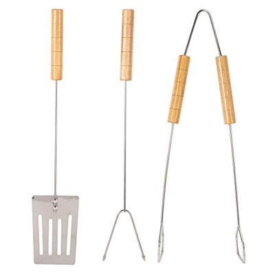 Gedourain Clip de Barbacoa, Portátil, Mejor Servicio Al Cliente, Conveniente Pala de Barbacoa Ergonómica para Fiestas de Barbacoa