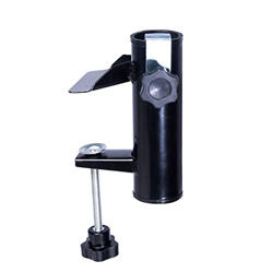 Abrazadera para Sombrilla，Soporte de Sujeción Sombrilla，Soporte para Sombrilla Ajustable de Metal para Balcón，Paragüero para Balcón Terraza Mesa para  en oferta