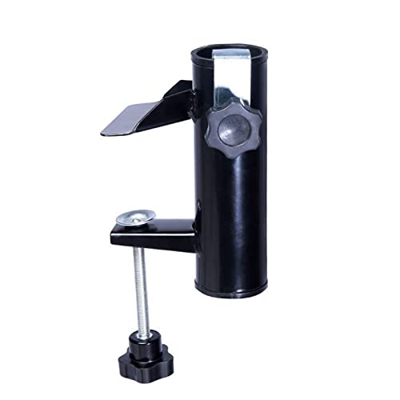 Abrazadera para Sombrilla，Soporte de Sujeción Sombrilla，Soporte para Sombrilla Ajustable de Metal para Balcón，Paragüero para Balcón Terraza Mesa para 