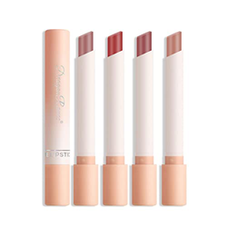 Lápiz labial mate a prueba de agua, juegos de regalo de maquillaje de labios pigmentados para niñas y mujeres, lápiz labial de ladrillo rojo pardo roj en oferta