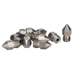 Boquillas de Impresora 3D, Kit de Boquillas de Impresora 3D Mano de Obra Fina Fácil Instalación Reemplazo para Impresora 3D(Boquilla MK8 0,5 mm) precio