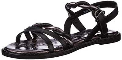 Tamaris 1-1-28148-26, Sandalias con Tirantes Mujer, Black Pewter, 37 EU