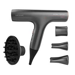 Cecotec Secador de pelo Ionico Bamba Ionicare 6000 RockStar Soft Pro. Motor Digital, Bajo Consumo, Iones Reales, Extreme Protect, Función Autolimpieza en oferta