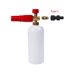 Lavadora de presión Cañón de espuma Generador de espuma de lanza de espuma de nieve de lavadora de alta presión compatible con Elitech Compatible con  características