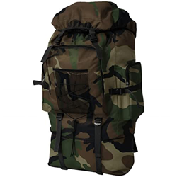 vidaXL Mochila Militar XXL 100 L Camuflaje precio