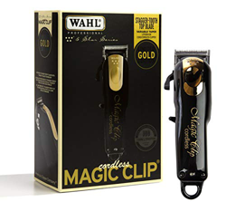 Wahl Professional 5-Star Limited Edition Clip mágico inalámbrico negro y dorado #8148-100 – ideal para barberos y estilistas – Cortapelos de precisión en oferta