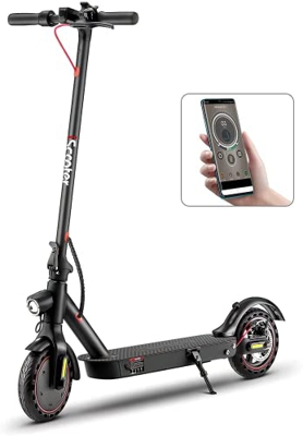 Patinete Eléctrico i9 Pro - hasta 25 KM Largo Alcanc, Plegable Patinete Electrico Adultos, Control de Crucero, Conexión App Móvil , Soporta hasta 120k
