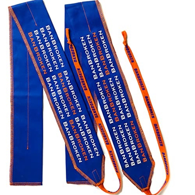 Muñequeras BANBROKEN (1 PAR) Estabilidad en muñecas para Halterofilia, Fitness, Gimnasio, Crossfit, Calistenia, Pesas - Hombre, Mujer -Talla Única (2u