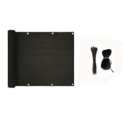 DDyna Sombrilla de red para balcón, cubierta de protección de ventilación y secreto de la pantalla, hebilla de costura al aire libre, toldo de tela pa características