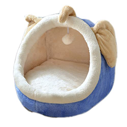 YHWD Alta Resiliencia Casa De Perro Grande, CóModo Y Suave Casetas para Perros Medianos, Caseta para Perro FáCil De Limpiar,Azul,S en oferta