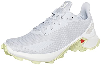 Salomon Alphacross Blast Mujer Zapatos de trail running, Azul (Arctic Ice/White/Lunar Rock), 40 ⅔ EU