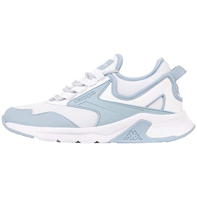 Kappa Gasira Unisex, Zapatillas para Correr de Carretera Adulto, 1065 White Ice, 38 EU