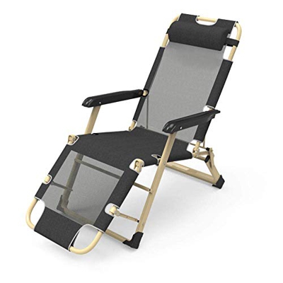 Tumbonas Plegables Zero Gravity, sillón reclinable Zero Gravity, sillón reclinable Plegable portátil Transpirable, Respaldo Ajustable, jardín de Playa