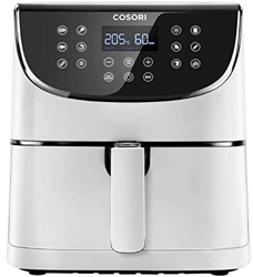 Freidora sin Aceite 5,5L, Freidora Aire Caliente con 11 Programas, Air Fryer con Función Mantener Caliente, Pantalla LED Táctil, Temporizador, Sin BPA precio