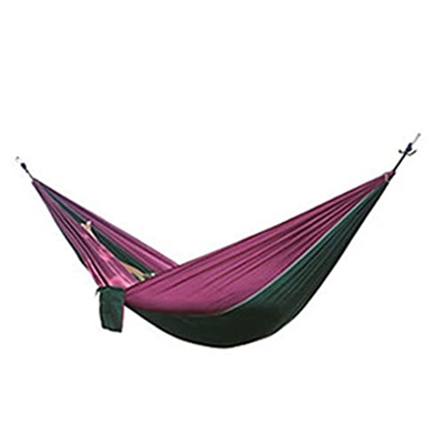 MCPPP Ultraligero Al Aire Libre Hamaca De Camping, Swee Swing Swing Cama Jardín Patio Trasero Muebles Silla Colgante Hangmat 270 * 140 Cm,2