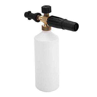 Nicoone 1L lavado de coches boquilla rociador Jet Lance botella lavadora de presión de coche para Karcher FJ6 K2 K3 K4 K5 K6 K7 lavadora