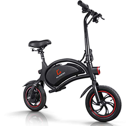 Bicicleta Electrica Plegables ebike 23 km de autonomía 250W Bicicletas Plegable 25 km/h, Bici Electricas Adulto con Ruedas de 12", Batería 36V 6.0Ah,  precio