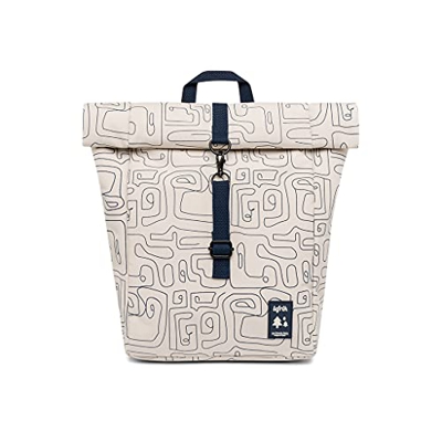 Lefrik - Mochila Roll Mini - Hermana pequeña de la Roll - Mayor Comodidad - 2 Posiciones, 2 Tamaños Diferentes - Repelente al Agua - Tejido 100% Recic
