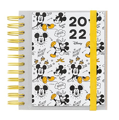 Agenda anual 2022 Día Página Disney Mickey - Agenda Disney - Agenda 2022 día por página │ Agenda 2022 - Planner 2022 - Agenda escolar 2022 - Producto 