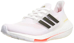 adidas Ultraboost 21 W, Zapatillas de Running Mujer, FTWBLA/NEGBÁS/Rojsol, 38 2/3 EU precio